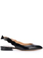Chloé Slingback Ballerina Shoes - Black