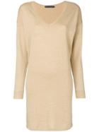 Ralph Lauren Knitted Dress - Nude & Neutrals