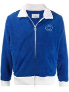 Casablanca Zip-up Funnel-neck Jacket - Blue
