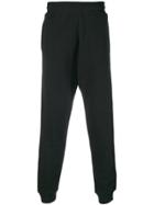 Moschino Side-striped Tapered Track Pants - Black