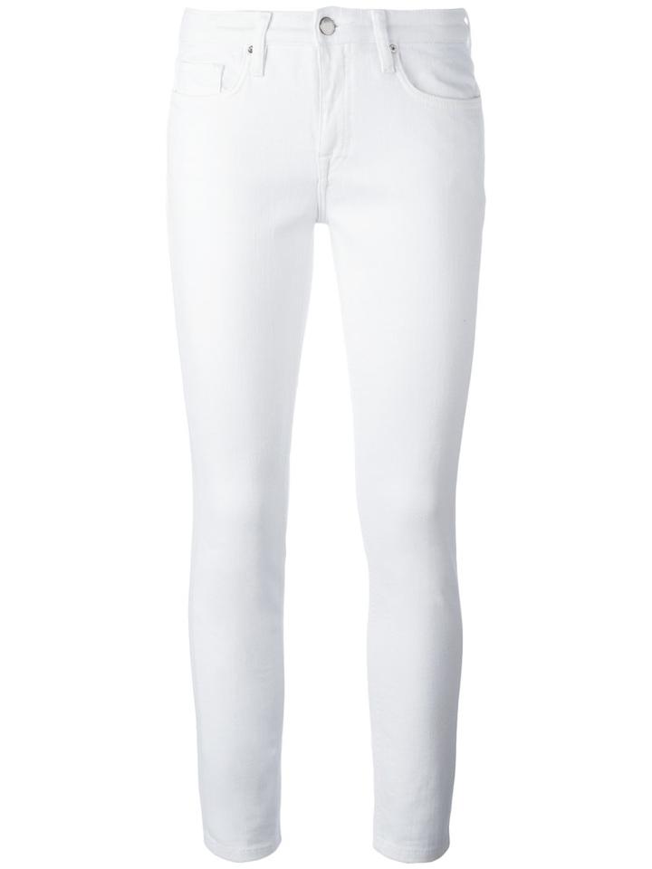 Victoria Victoria Beckham - Skinny Jeans - Women - Cotton/spandex/elastane - 27, White, Cotton/spandex/elastane