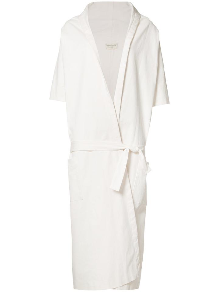 Sabine Luise Cotton Cocoon, Women's, White, Cotton