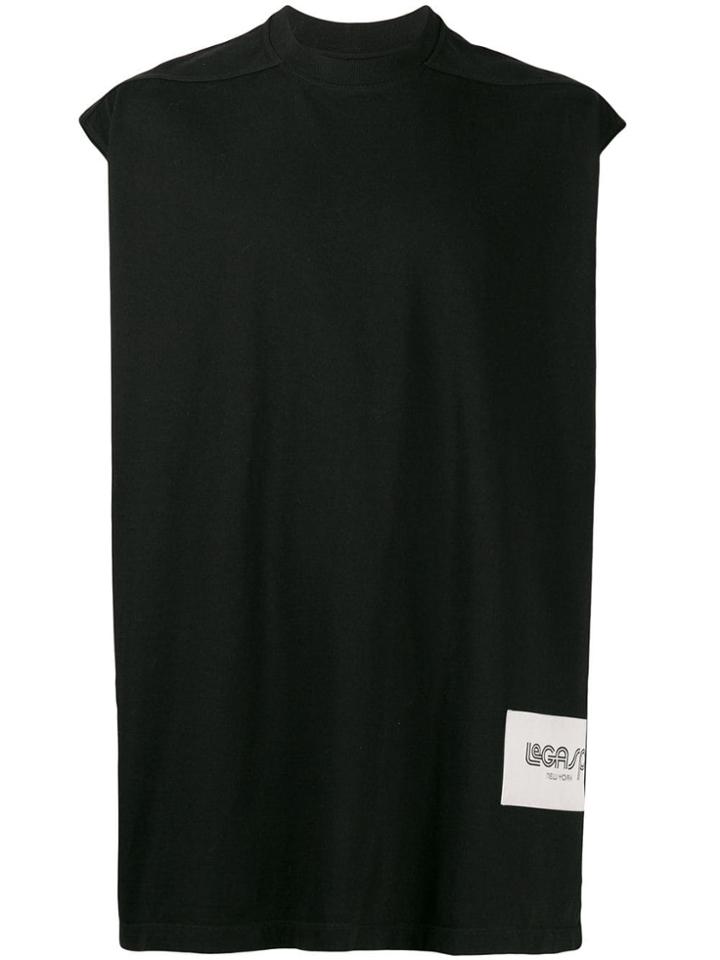 Rick Owens Tank Top T-shirt - Black