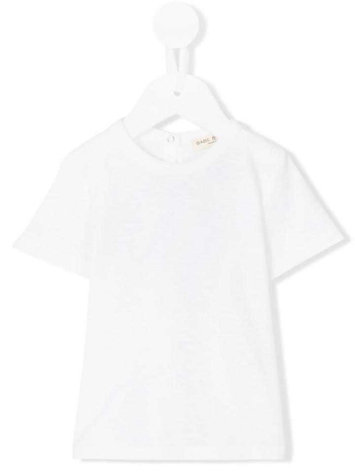 Babe And Tess - Round Neck Top - Kids - Cotton/linen/flax - 18 Mth, White