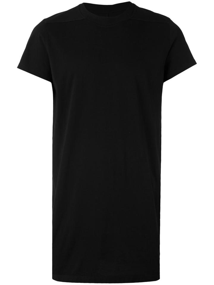 Long T-shirt - Men - Cotton - S, Black, Cotton, Rick Owens Drkshdw