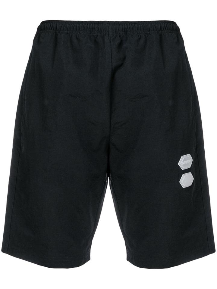 Off-white Logo Track Shorts - Black