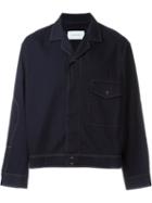 Lemaire Shirt Blouson, Men's, Size: 44, Blue, Cotton