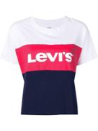 Levi's Logo Colour-block T-shirt - White