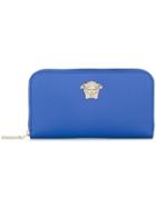 Versace Medusa Logo Wallet - Blue