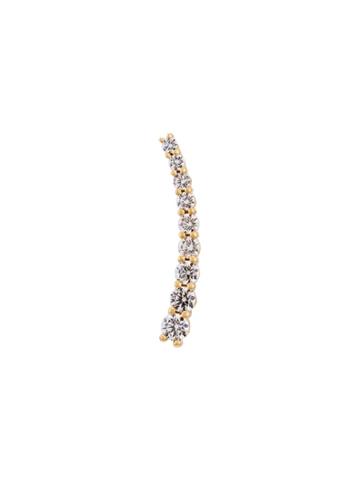 Alinka 18kt Gold Dasha Large Diamond Cuff Earring - Metallic
