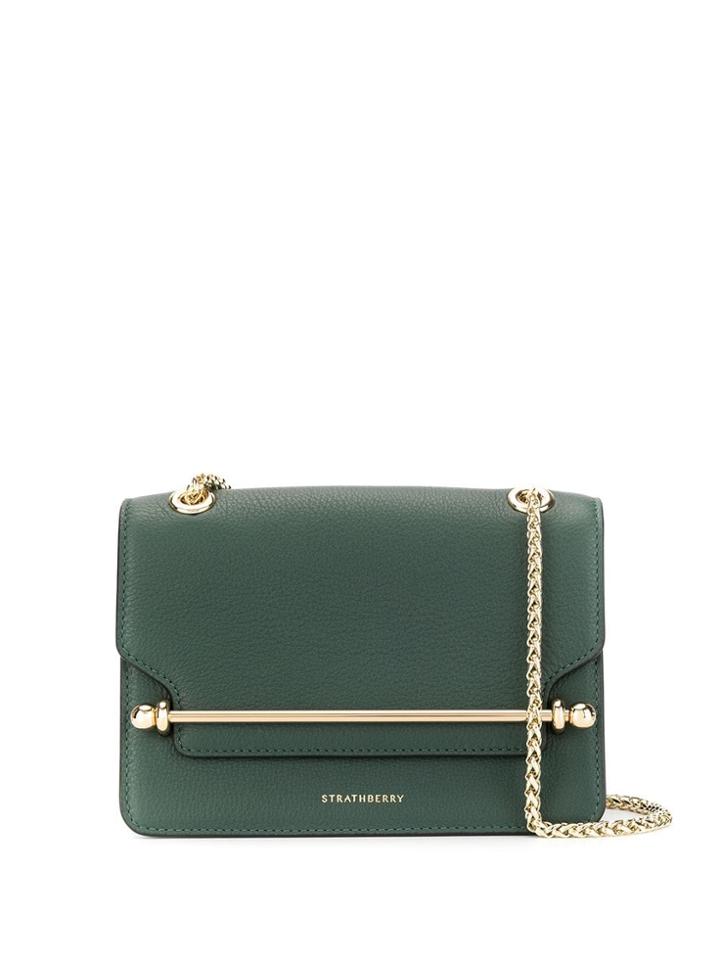 Strathberry East/west Mini Cross-body Bag - Green