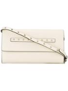 Red Valentino Star Stud Shoulder Bag, Women's, Nude/neutrals, Calf Leather