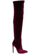 Gianni Renzi Over-the-knee Boots - Pink & Purple