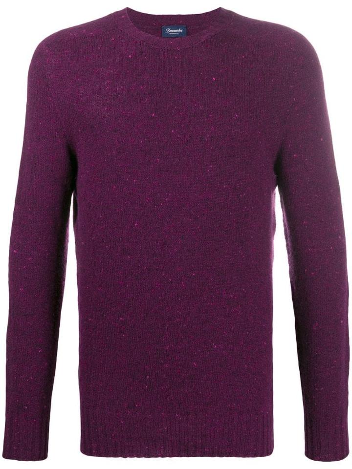 Drumohr Crew Neck Jumper - Pink