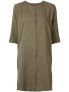 Peter Cohen Shirt Dress, Women's, Size: Small, Green, Silk