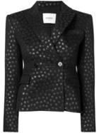 Dondup Dotted Fitted Jacket - Black