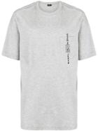 Diesel Front Script Printed T-shirt - Grey