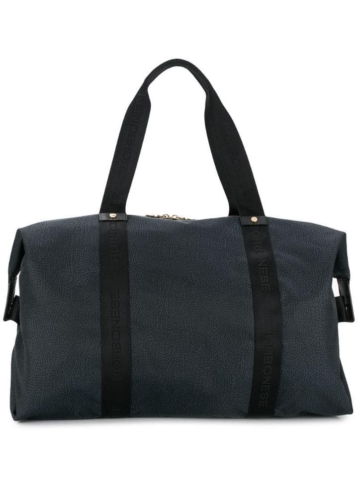 Borbonese Medium Duffle Bag - Black