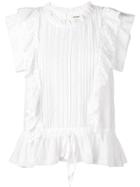 Zadig & Voltaire Ruffle-trimmed Blouse - White