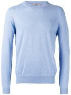 Canali Plain Sweatshirt - Blue