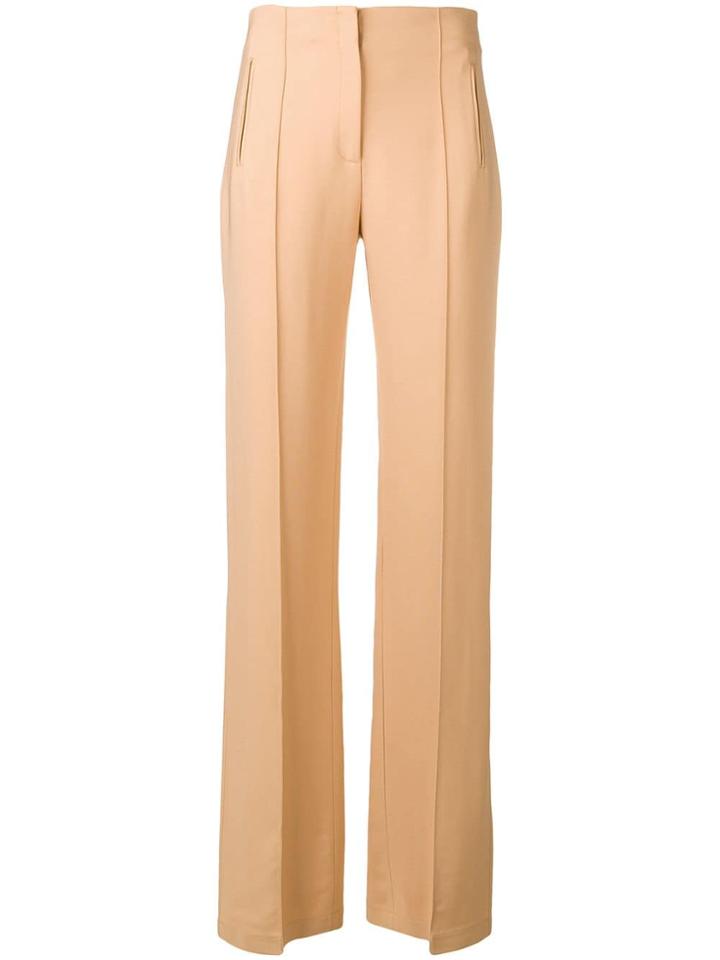 Elisabetta Franchi Wide-leg Trousers - Neutrals