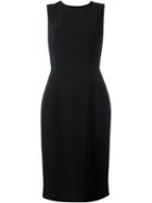 Dolce & Gabbana Fitted Dress, Women's, Size: 40, Black, Viscose/acetate/spandex/elastane/silk