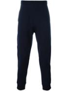 Neil Barrett Slim Fit Joggers, Men's, Size: Xs, Blue, Lyocell/cotton/viscose/spandex/elastane
