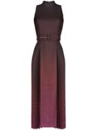 Mary Katrantzou Julia Pleated Checked Midi-dress - Black