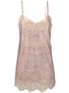 Ermanno Scervino Crystal Embellished Dress - Pink