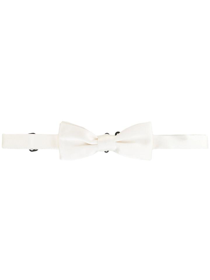 Dolce & Gabbana Classic Bow-tie - White