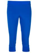 Adidas By Stella Mccartney - 3/4 Length Leggings - Women - Polyester/spandex/elastane - S, Blue