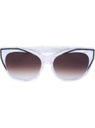 Thierry Lasry Cat Eye Sunglasses - White
