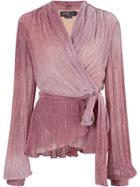 Patbo Ombre Wrap Top - Pink