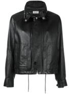 Saint Laurent Slouchy Parka Jacket - Black