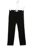 Fendi Kids Classic Slim Fit Chinos, Boy's, Size: 6 Yrs, Black