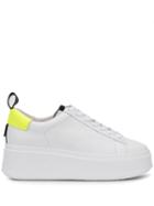 Ash Ash F19mo0n02 Wht Artificial->artificial Leather - White