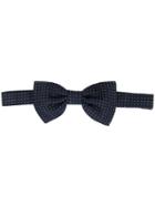 Tagliatore Polka Dot Bow Tie - Blue