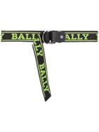 Bally Logo Tape Belt - Black