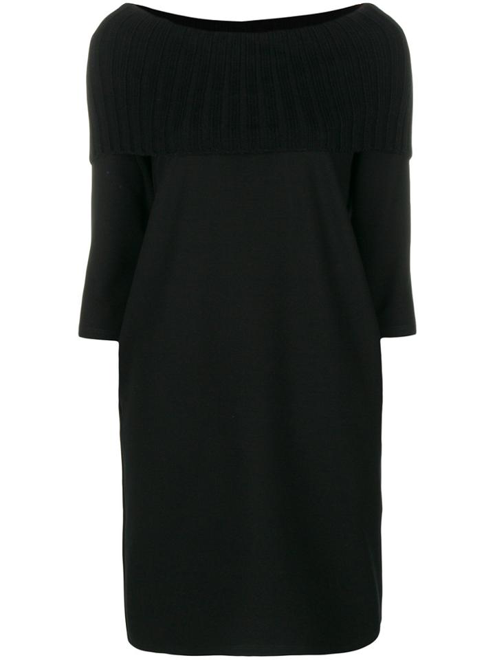 Twin-set Short Fitted Dress - Black