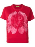 Versace Jeans Logo Patch T-shirt - Red