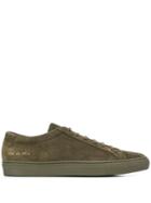 Common Projects Lace-up Suede Sneakers - Green