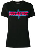 Diesel 'braves' Print T-shirt - Black