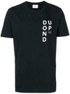 Dondup Logo Printed T-shirt - Black
