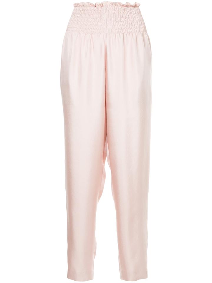 Astraet High-waist Trousers - Pink & Purple