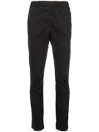 Kristensen Du Nord Slim-fit Cropped Trousers - Black