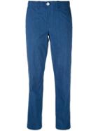 Julien David Regular Elasticated Trousers - Blue