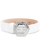 Philipp Plein Azure Blet - White