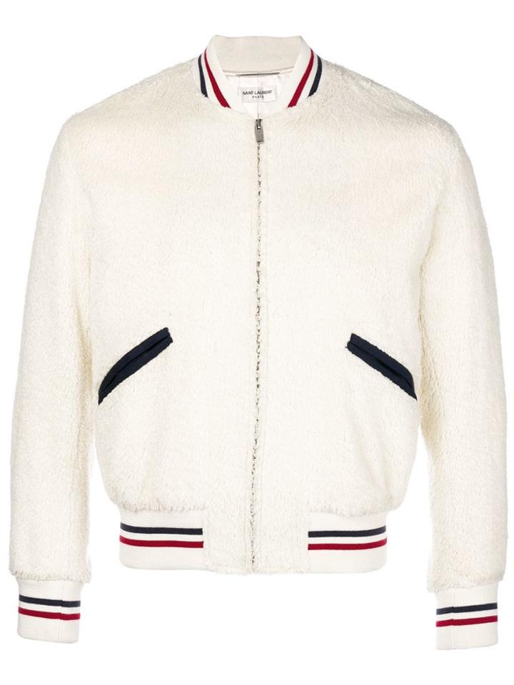 Saint Laurent Teddy Peluche - White