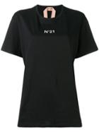Nº21 Oversized Logo Print T-shirt - Black