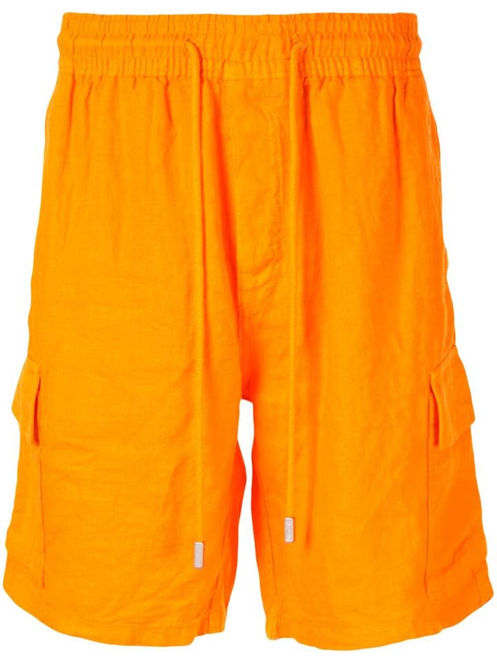 Vilebrequin Cargo Pocket Bermuda Shorts - Orange